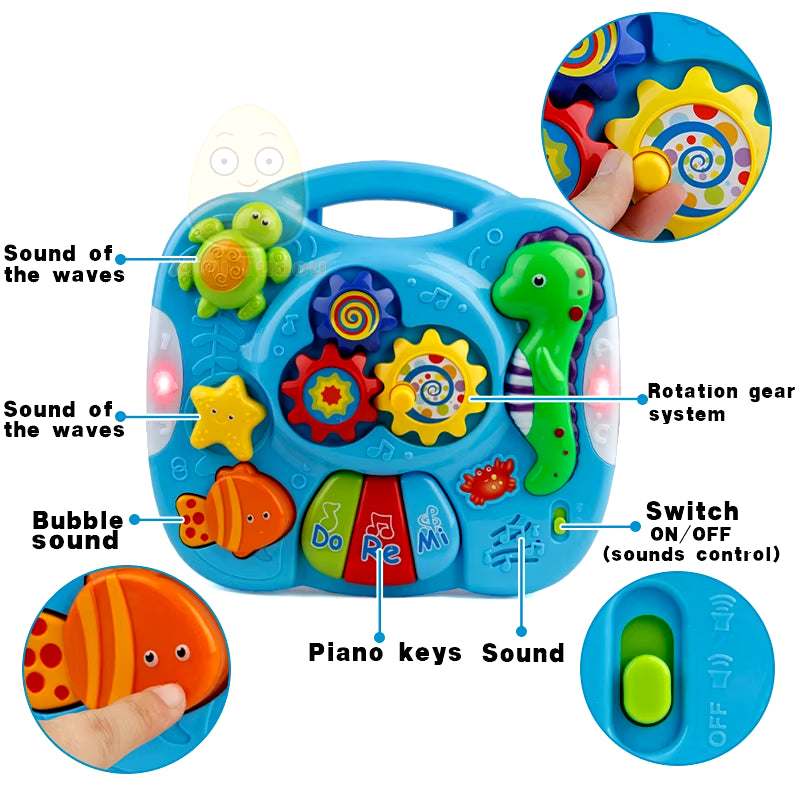 Music Learning Table for Toddlers