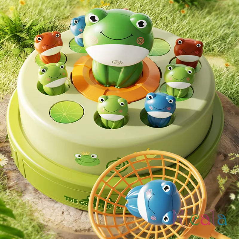 Montessori Flying Frog Catching Game